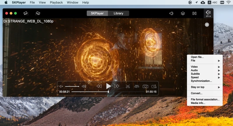 audio and video player for mac